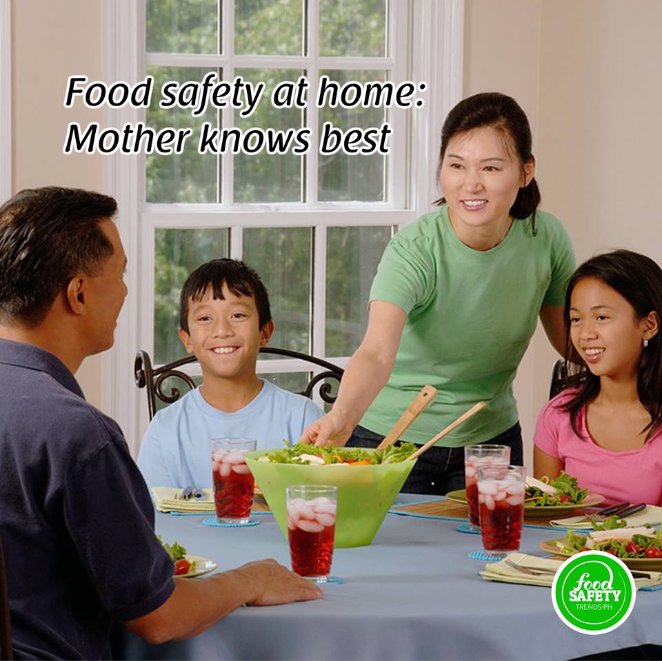 Food safety at home: Mother knows best