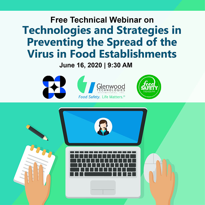 Free Webinar on Technologies and Strategies in Preventing the Spread of the virus in Food Establishments