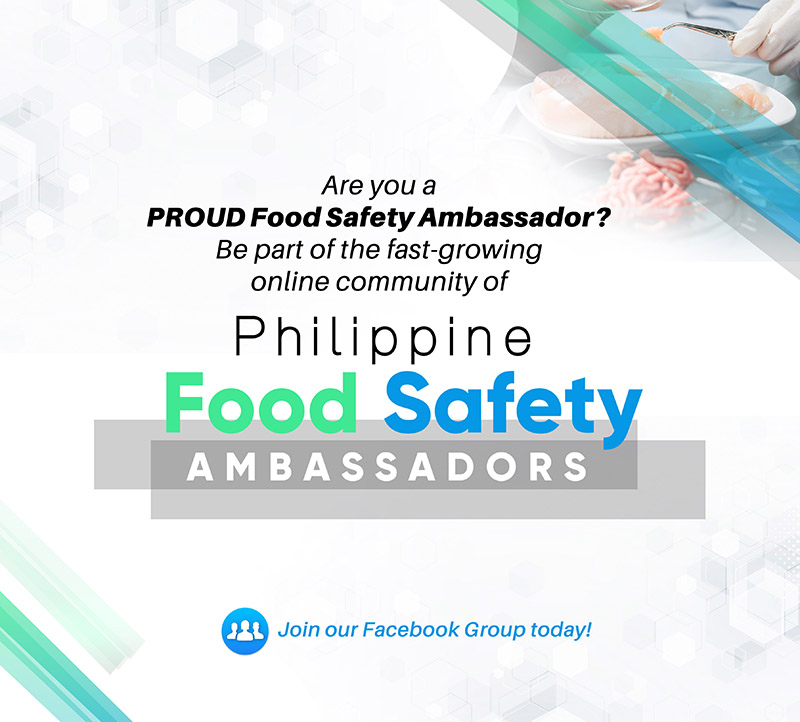 Philippine Food Safety Ambassadors Facebook Group