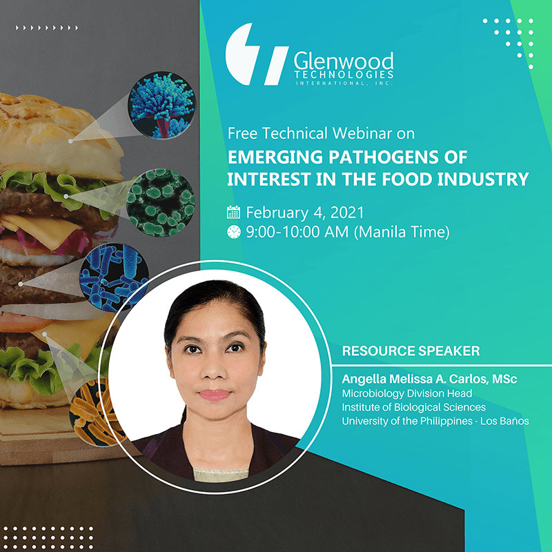 Webinar: Meet the resource speaker of our webinar on Emerging Pathogens of Interest in the Food Industry!